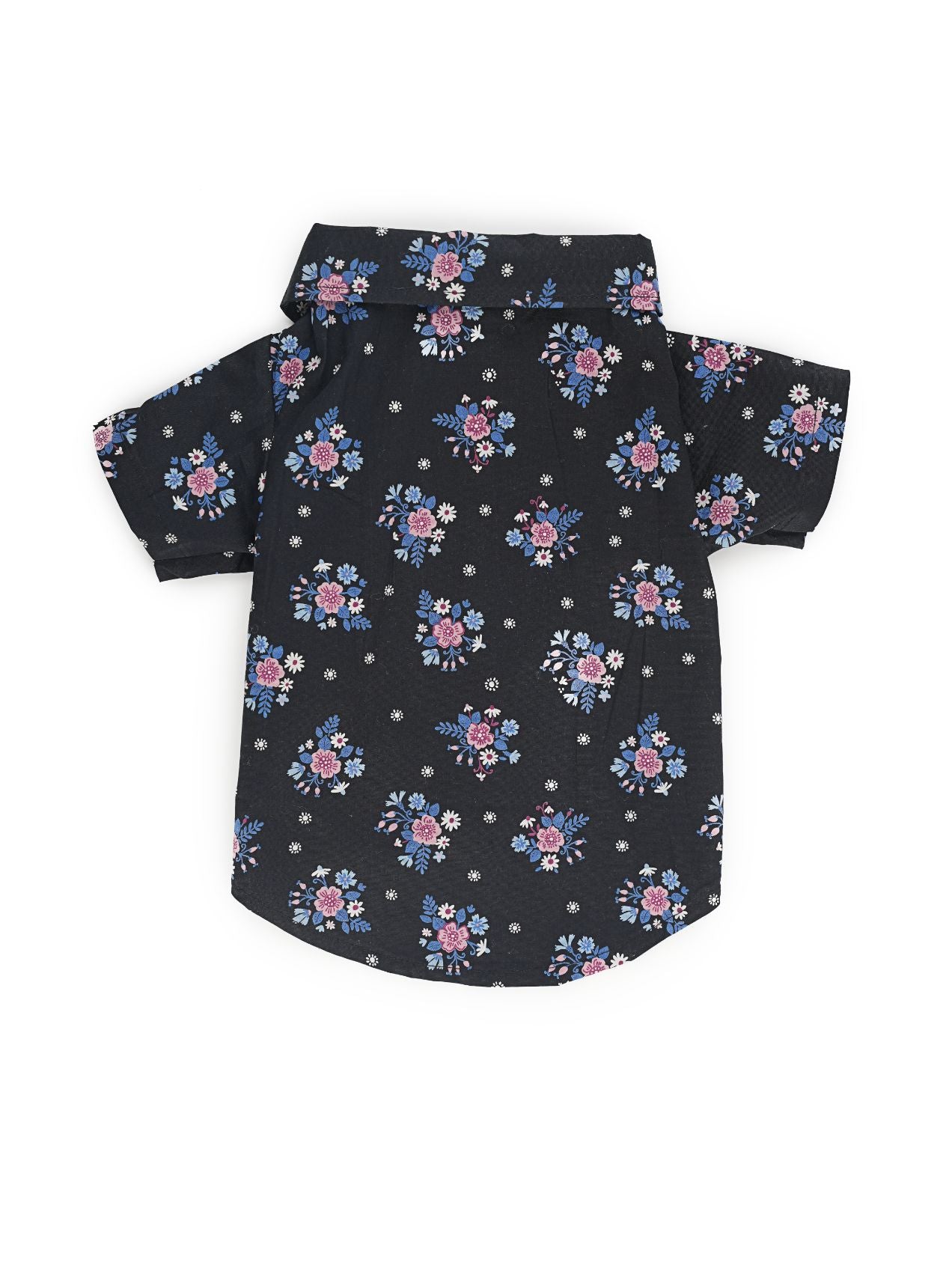 Black Floral Shirt