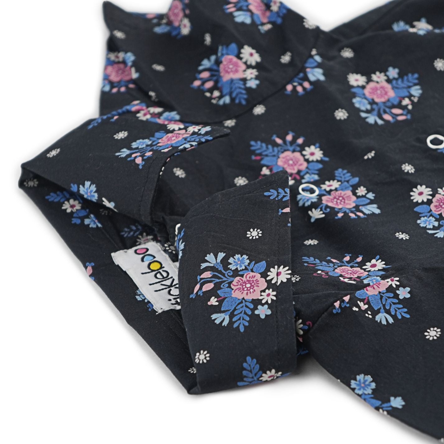 Black Floral Shirt