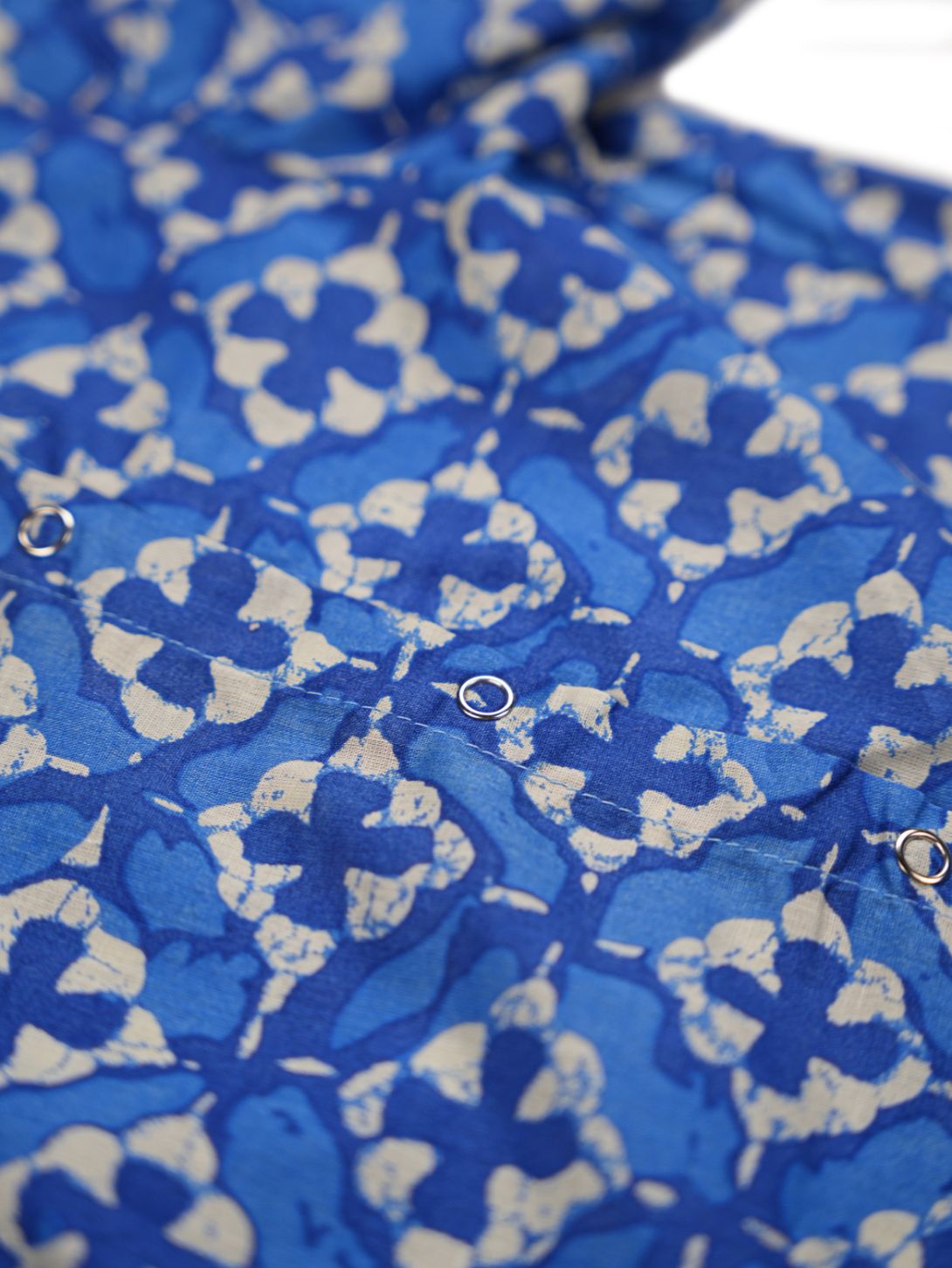 Indigo Batik Print Shirt