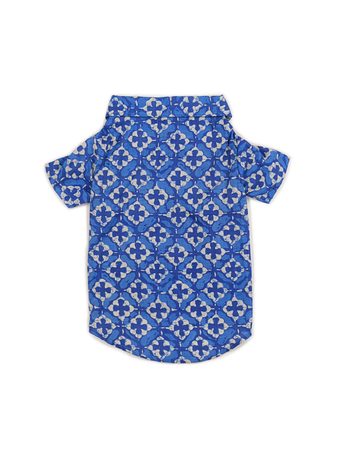 Indigo Batik Print Shirt