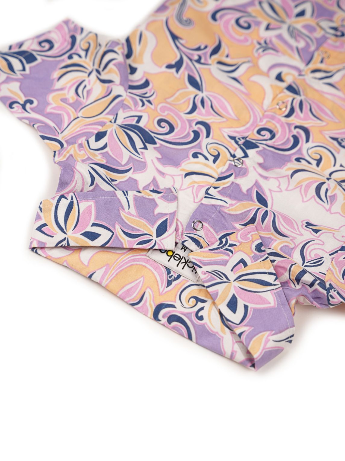 Lilac Abstract Print Shirt