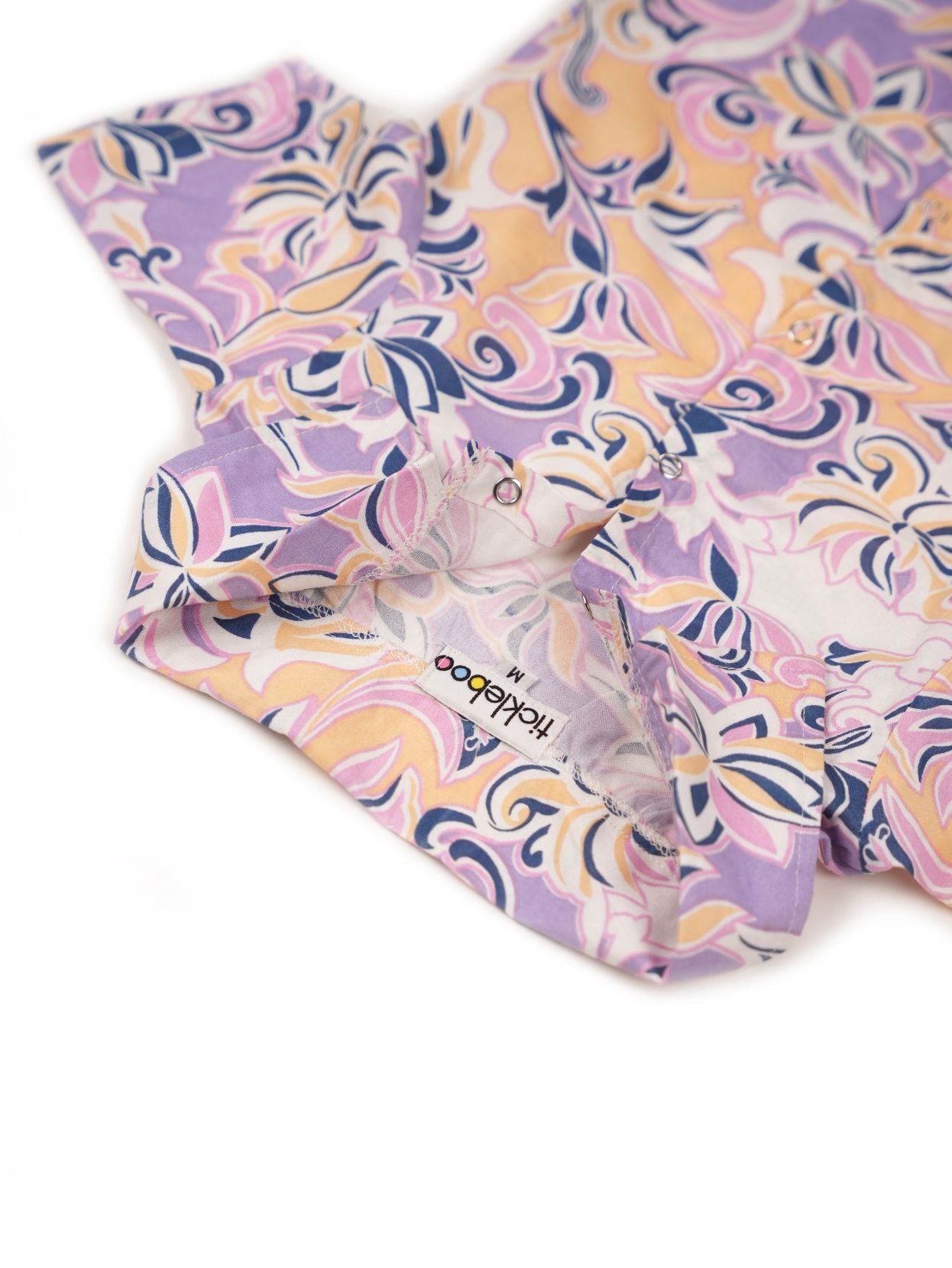 Lilac Abstract Print Shirt