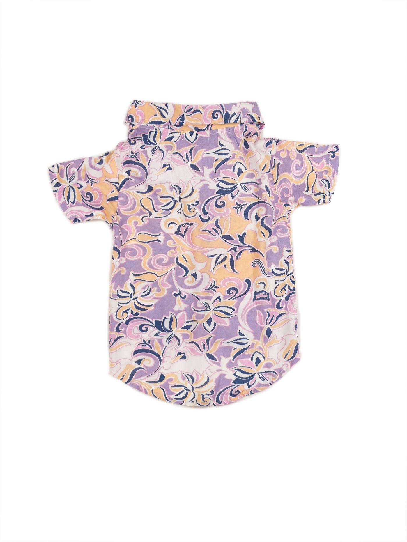 Lilac Abstract Print Shirt