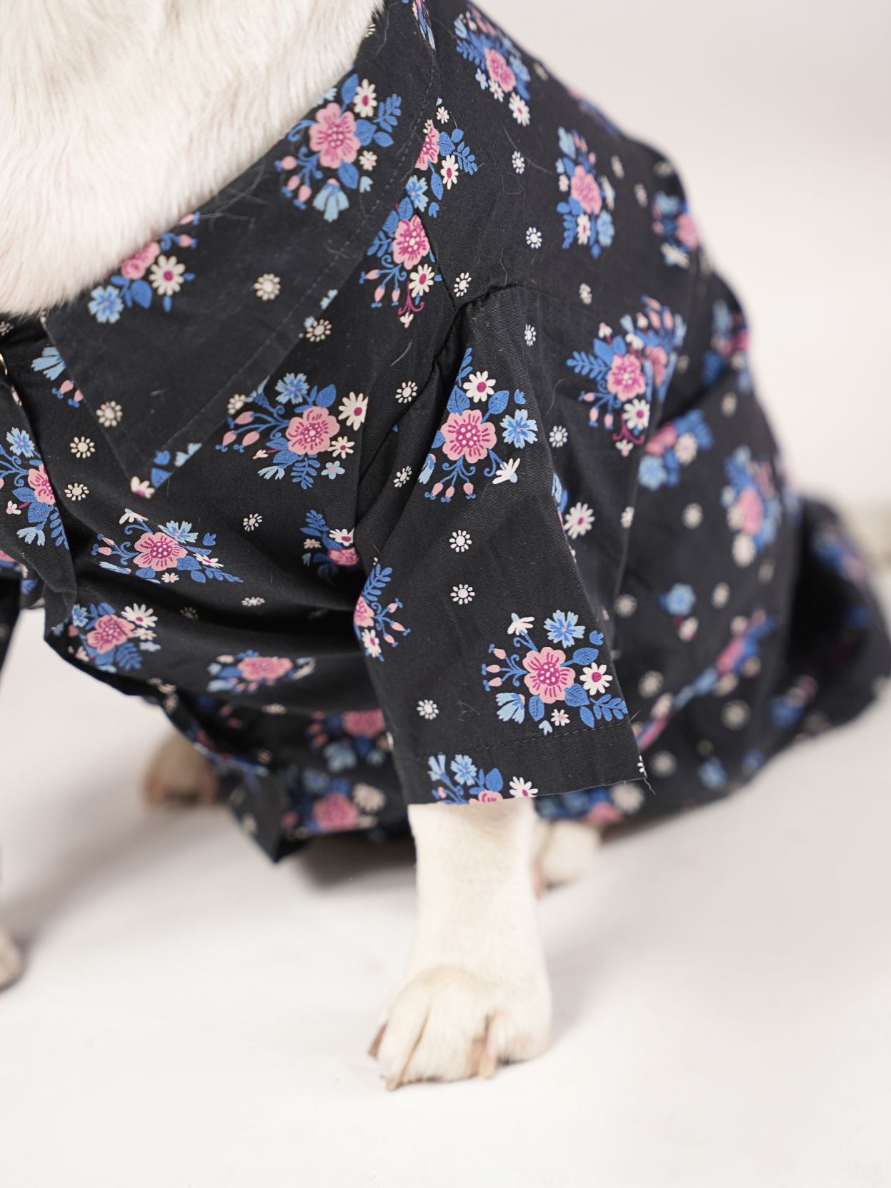 Black Floral Shirt