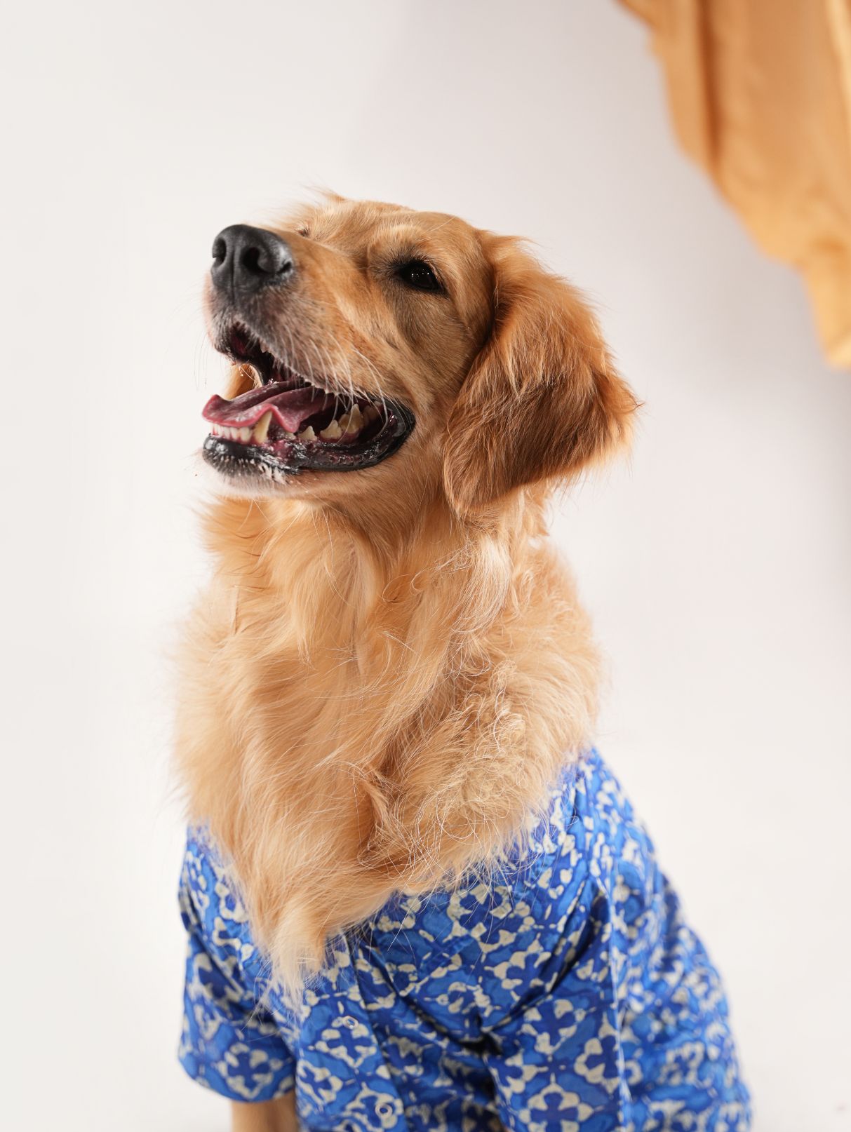 Indigo Batik Print Shirt