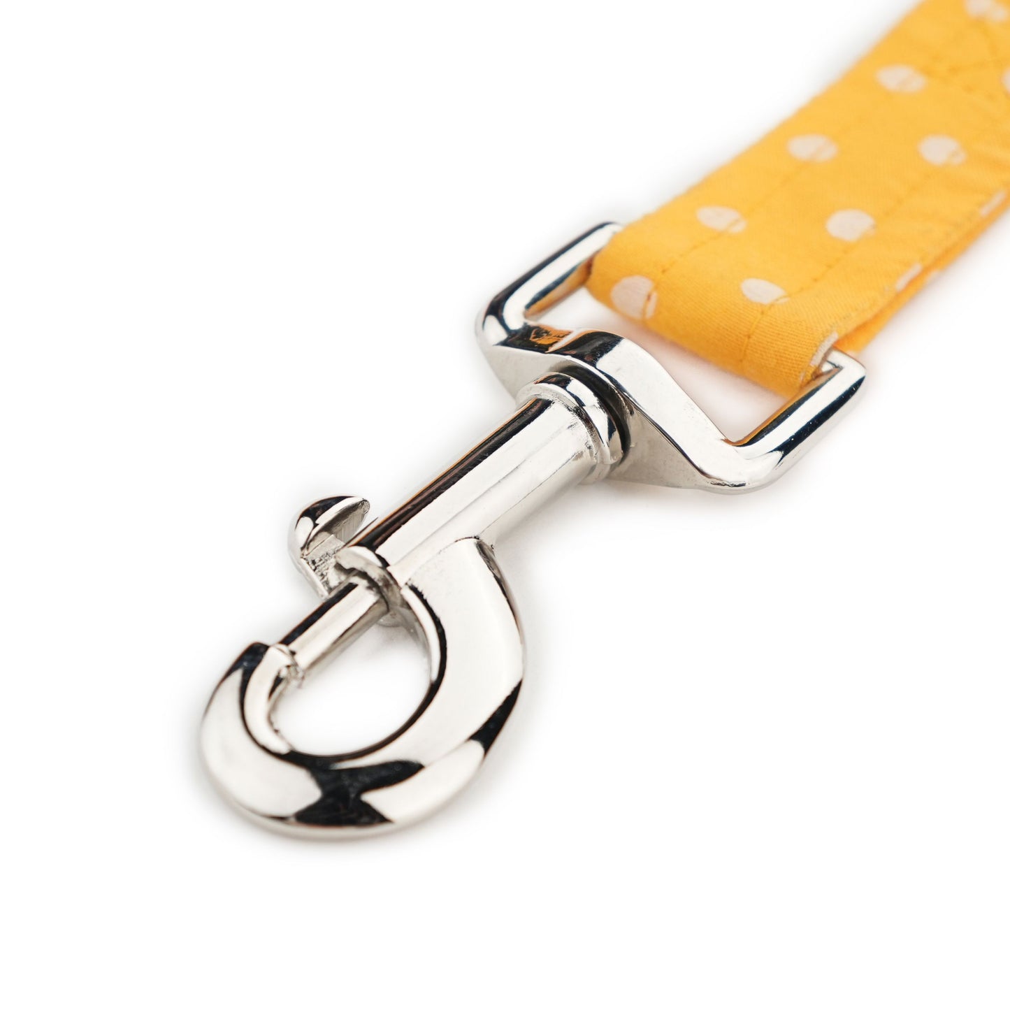 Yellow Polka Dot Print Leash