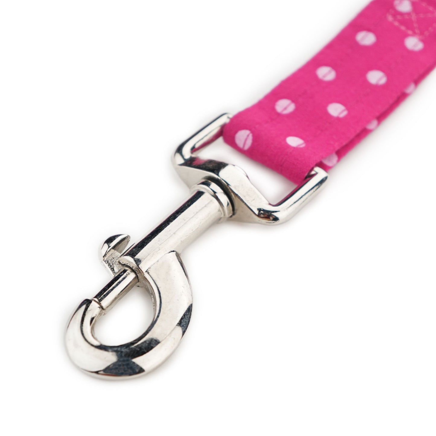 Pink Polka Dot Print Leash