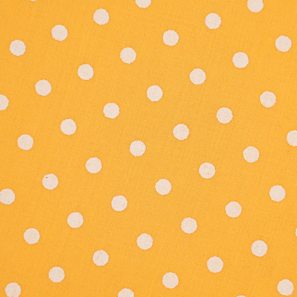 Yellow Polka Dot Print Leash