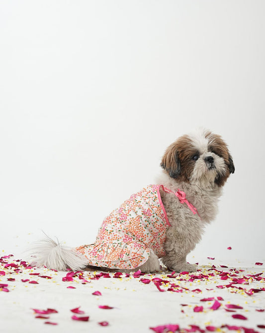 Pink Floral Dress