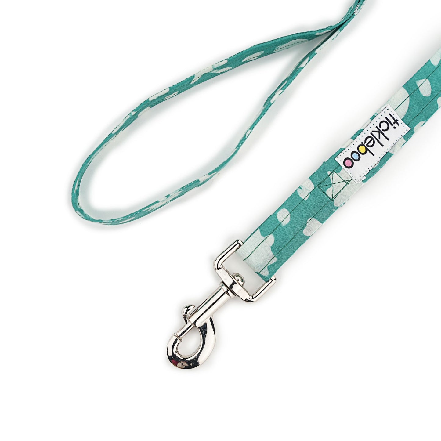 Green Batik Print Leash