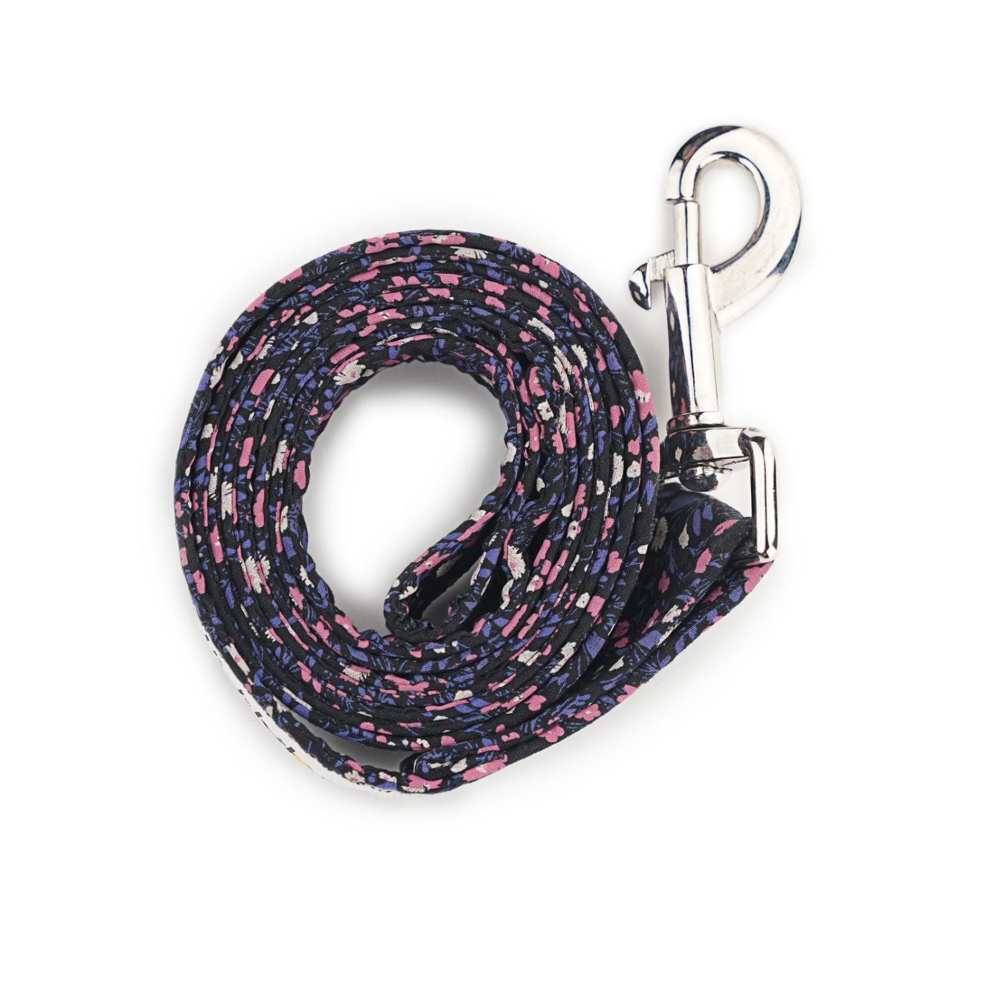 Black Floral Print Leash